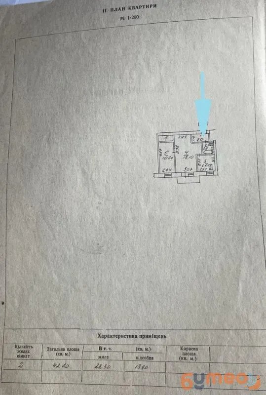 Продам 2- к квартиру по цене 3- к