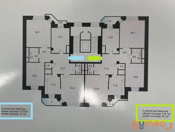 Продам 3-к - 5-к квартиры